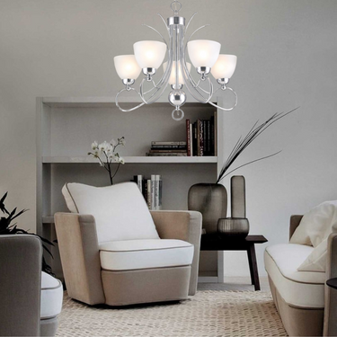 Luna Frost Chandelier